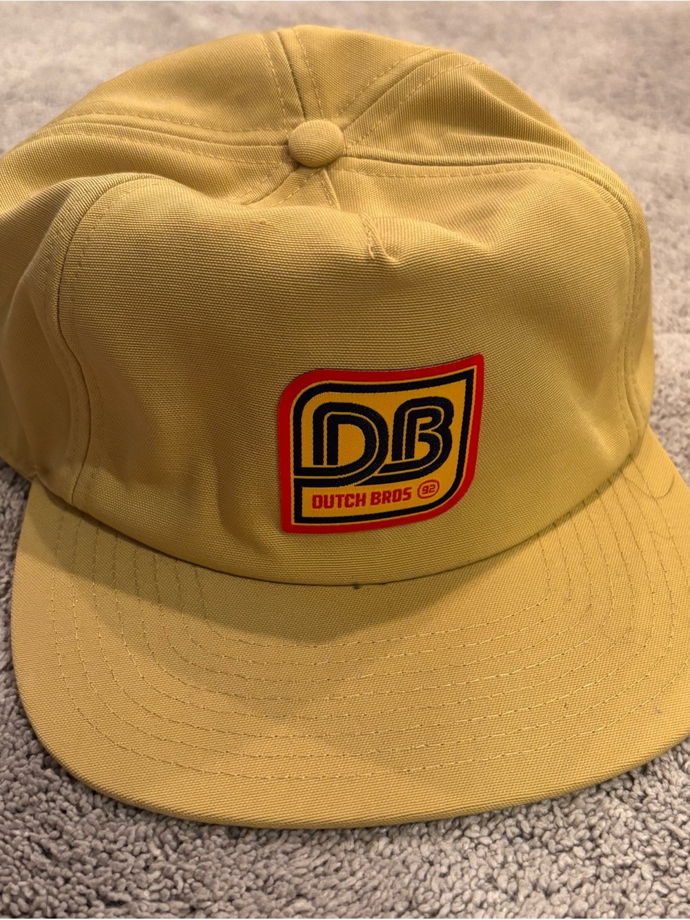 Dutch Bros Tan 5-panel Casual Hat